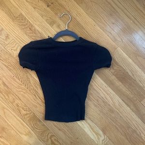 Urban Outfitters black tight tee